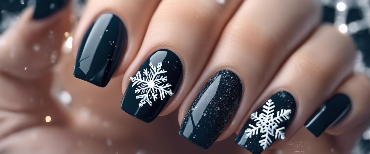 UÃ±as elegantes de invierno